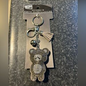 Teddy bear keychain